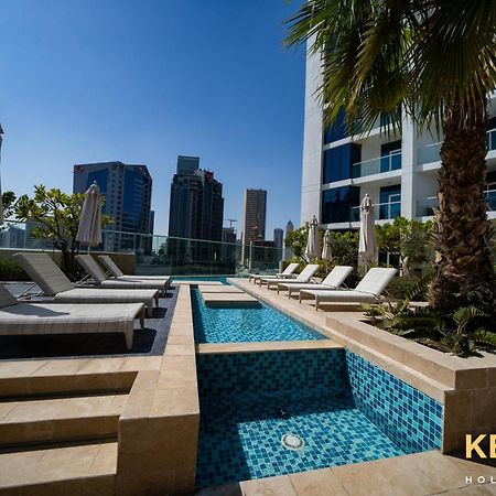 Sleek Studio In Prive With Stunning Canal View دبي المظهر الخارجي الصورة